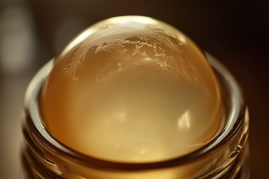 A bouncy, shell-less egg after soaking in vinegar: a fascinating science experiment for preschoolers exploring chemical reactions